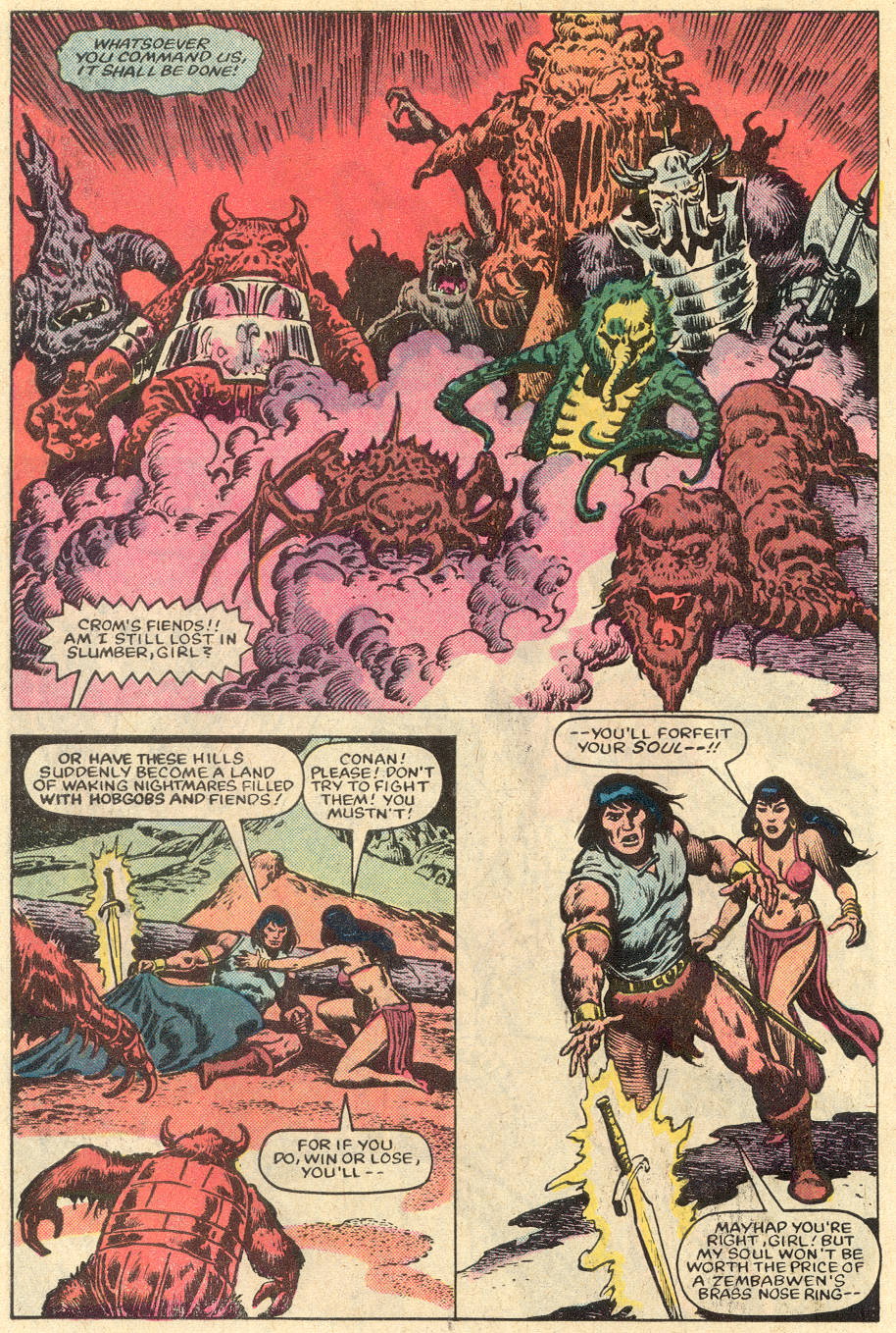 Read online Conan the Barbarian (1970) comic -  Issue #152 - 19