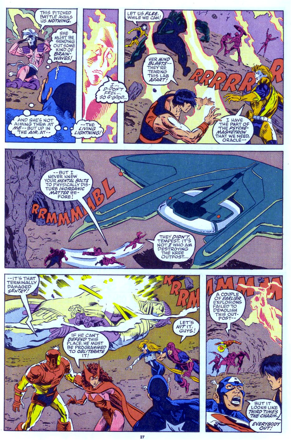 Read online Captain America (1968) comic -  Issue #398b - 21