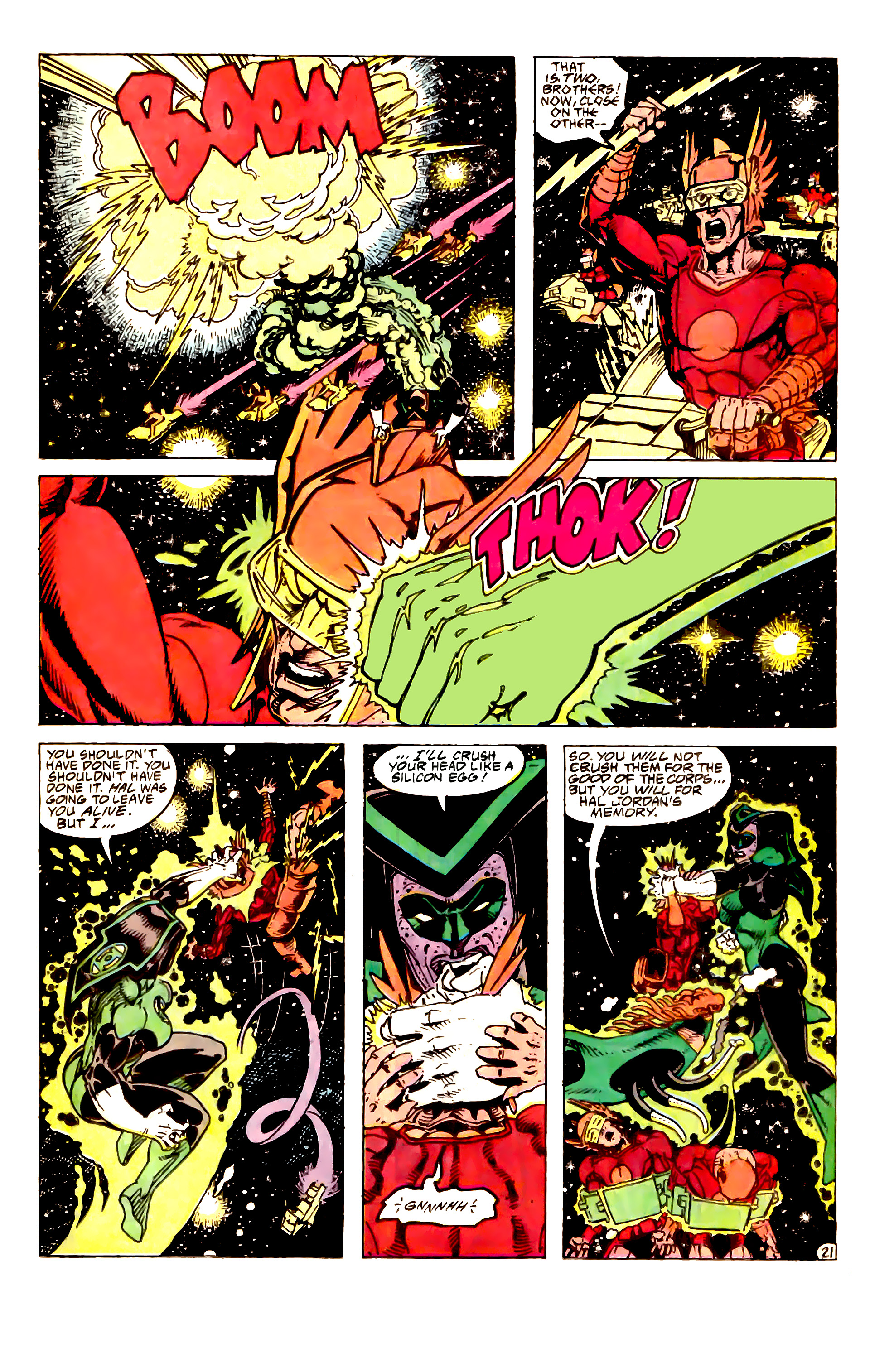 Read online Green Lantern (1990) comic -  Issue #13 - 22