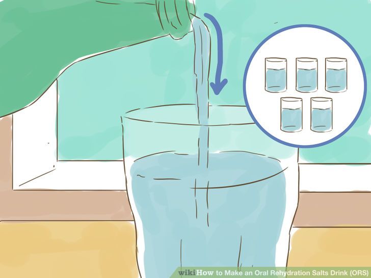 How To Do HOW TO MAKE AN ORAL REHYDRATION SOLUTION (ORS) AT HOME
