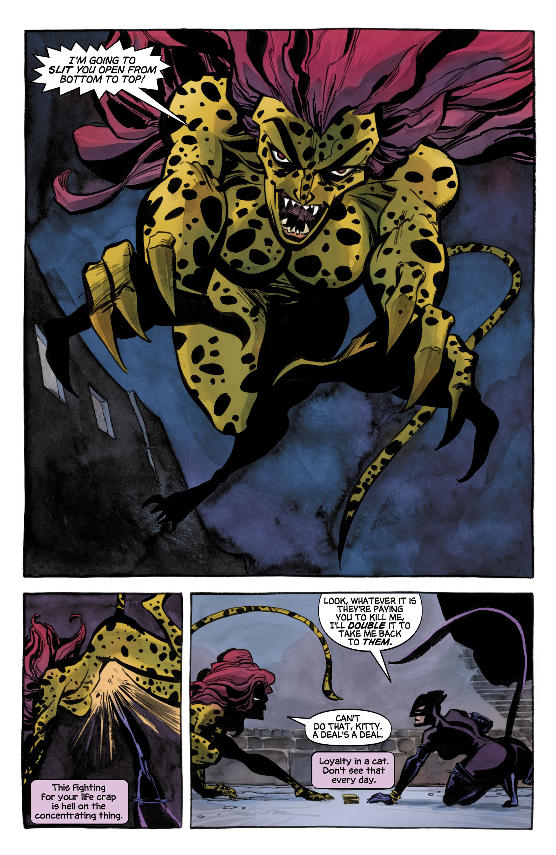 Read online Catwoman: When in Rome comic -  Issue #4 - 11