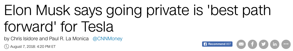 Elon quickie referring free to find truth: 25 33 68 78 97 | Elon Musk says he's considering taking his electric car