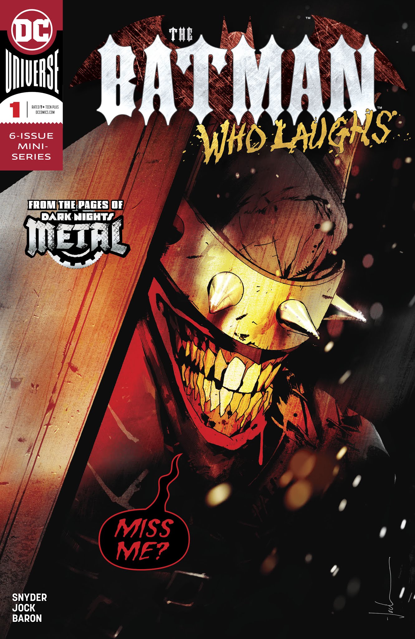 Read online The Batman Who Laughs comic -  Issue #1 - 1