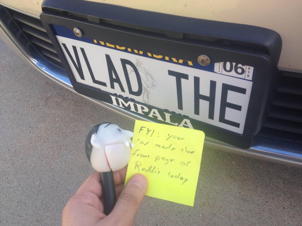 Miss Cellania Vanity Plates