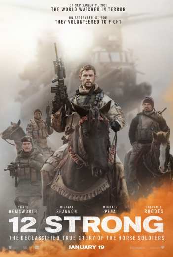 12 Strong 2018 English Movie 480p WEB-DL Esubs 350MB