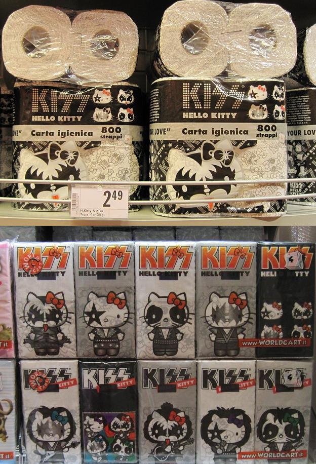 www.rockaddiction.gr Hello Kitty KISS Toilet Paper and Tissues