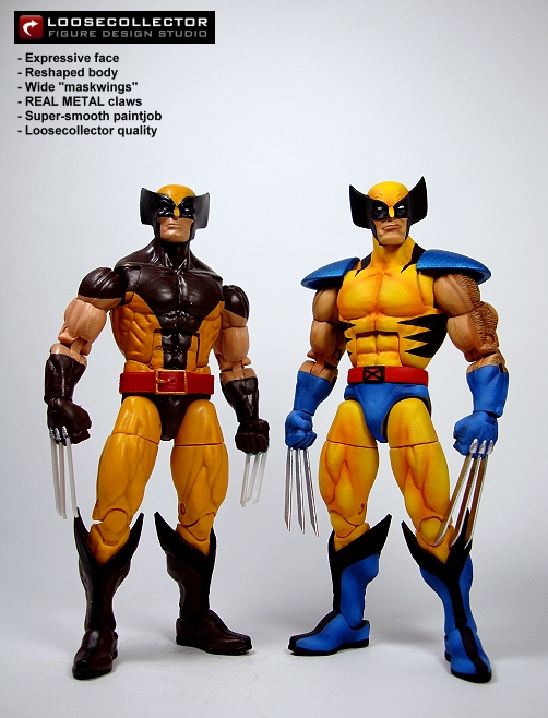 Loosecollector Custom Action Figures Official site Jim Lee Wolverine v2