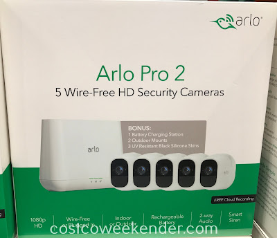 Costco 1248204 - Arlo Pro 2 has 5 cameras so you can see everything anytime