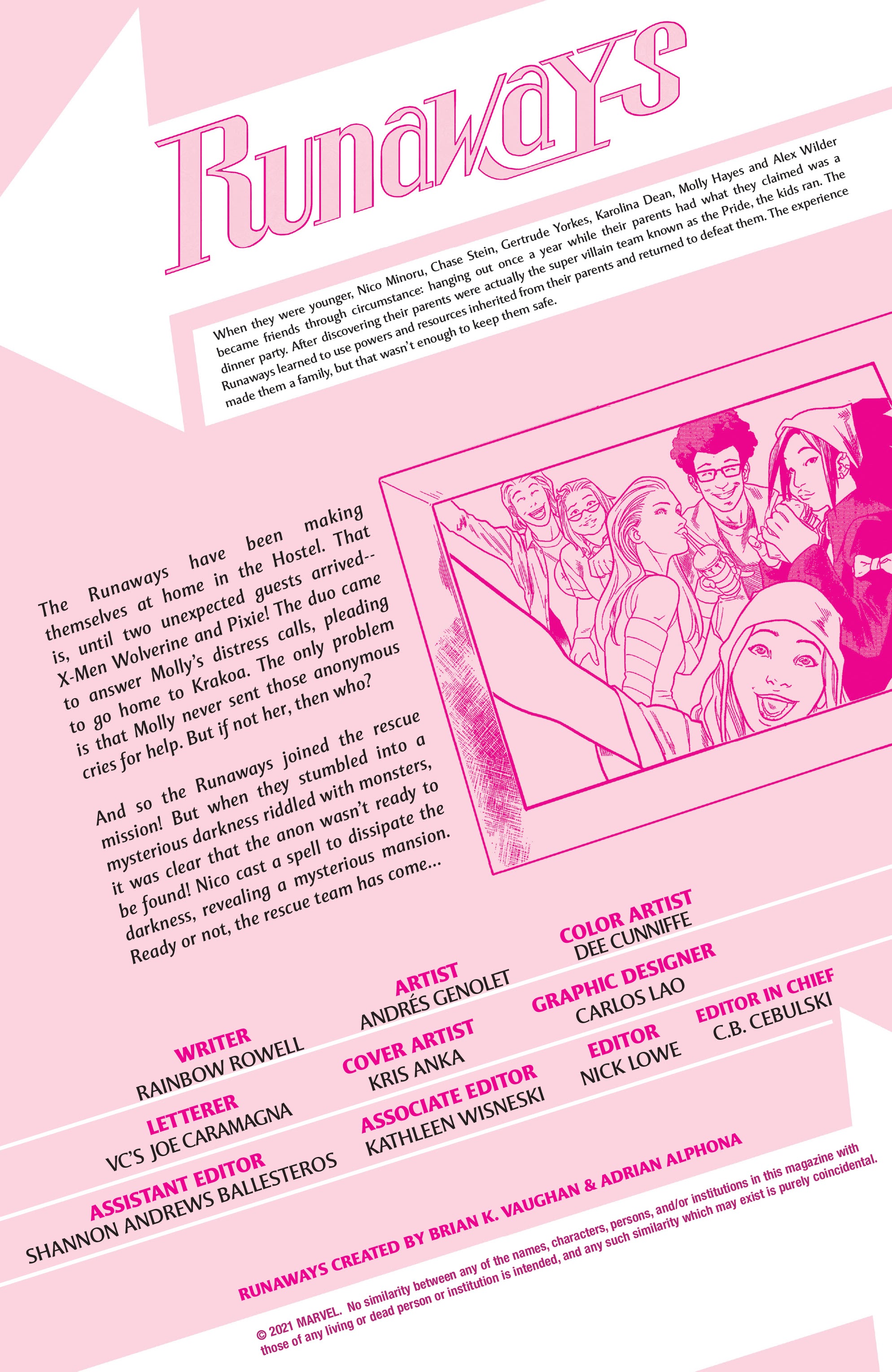 Read online Runaways (2017) comic -  Issue #35 - 2