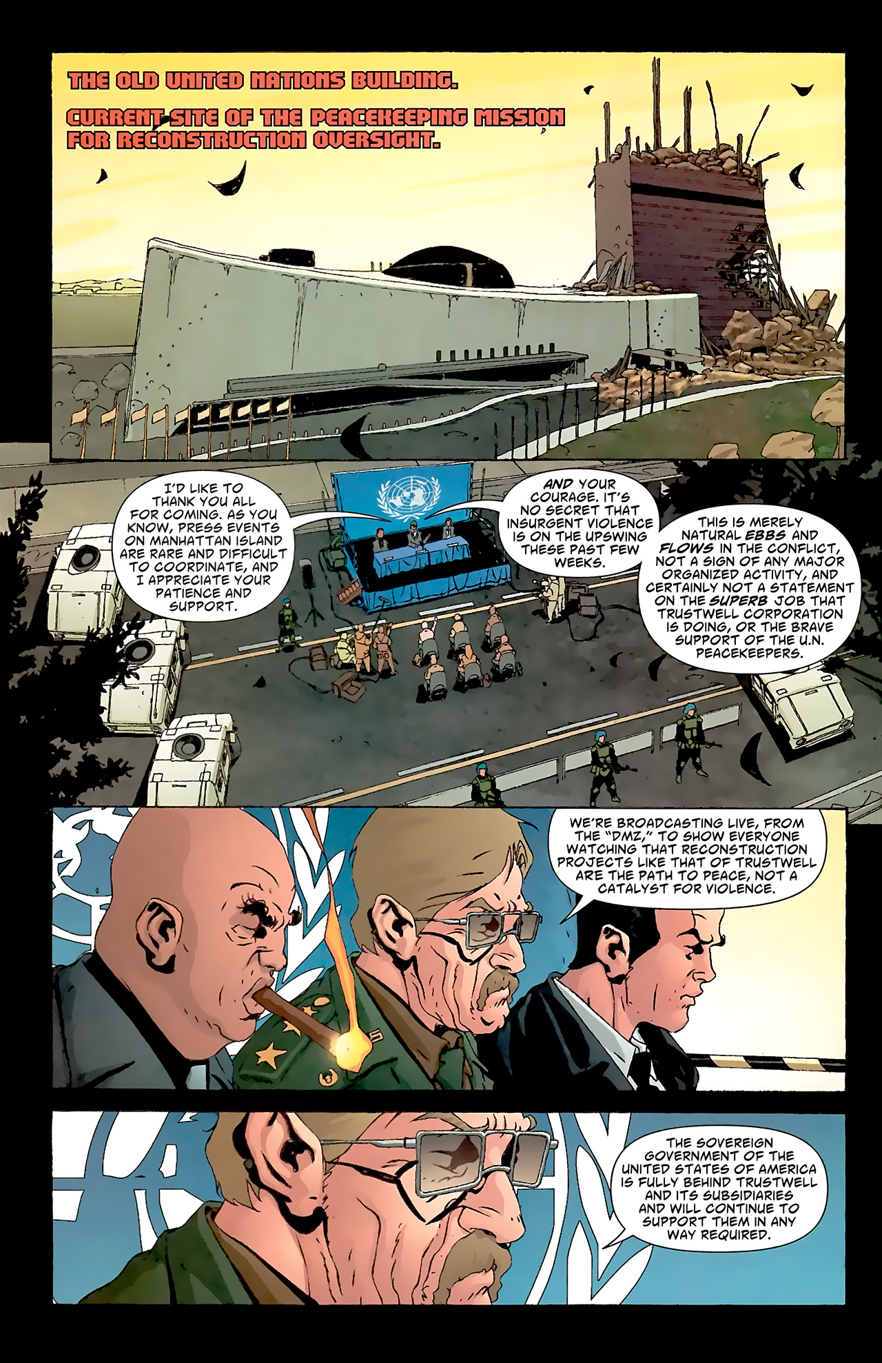 Read online DMZ (2006) comic -  Issue #15 - 5