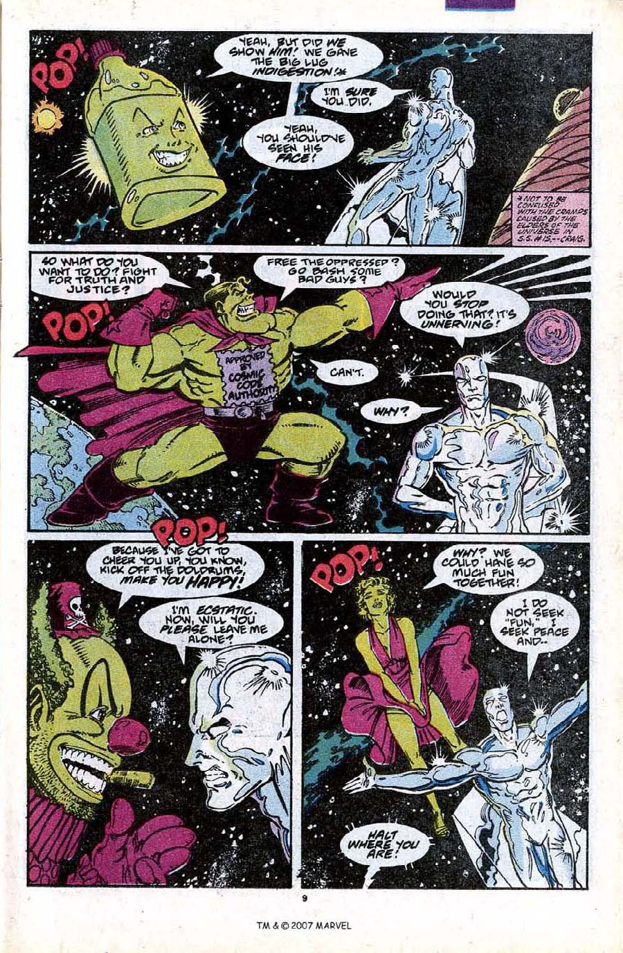 Read online Silver Surfer (1987) comic -  Issue #33 - 11