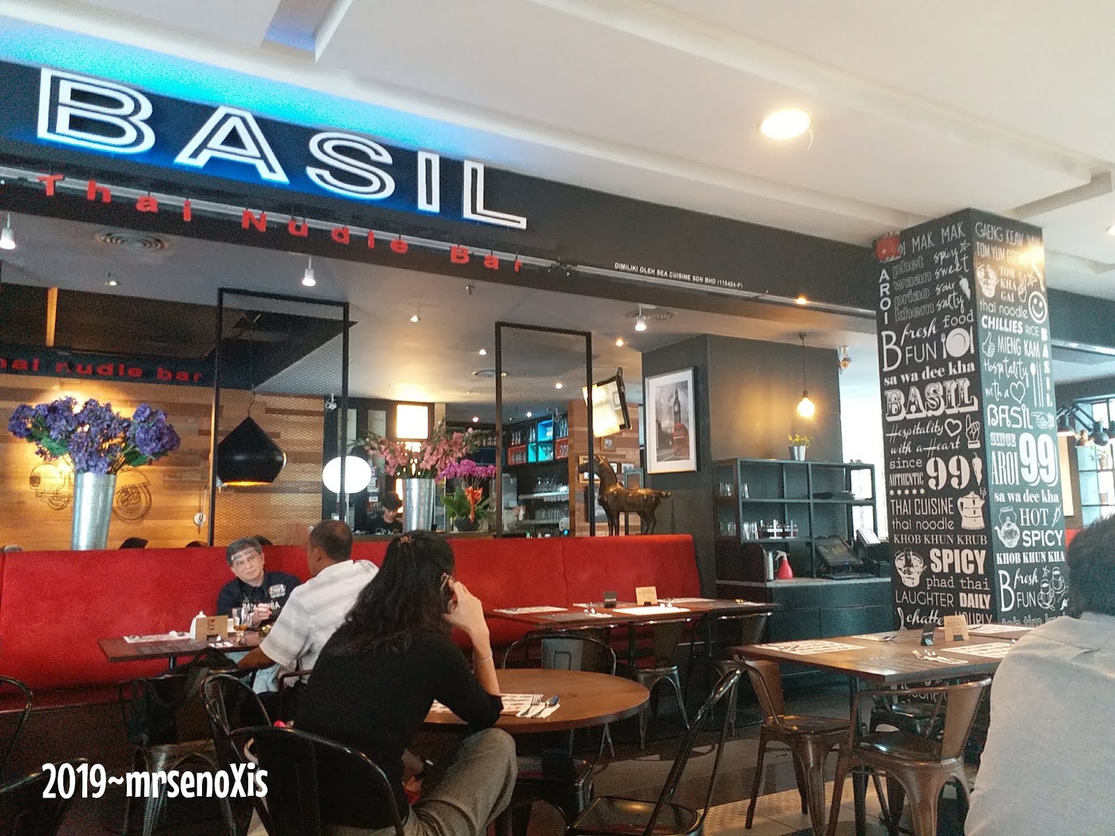 Me as MrsEnoxis Lunch Basil Thai Restaurant Bangsar Village