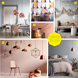 dulux copper colour blush bedroom blushing pink beauty colours hallway room kitchen highlights index thestyleindex accessories rooms interior soft walls