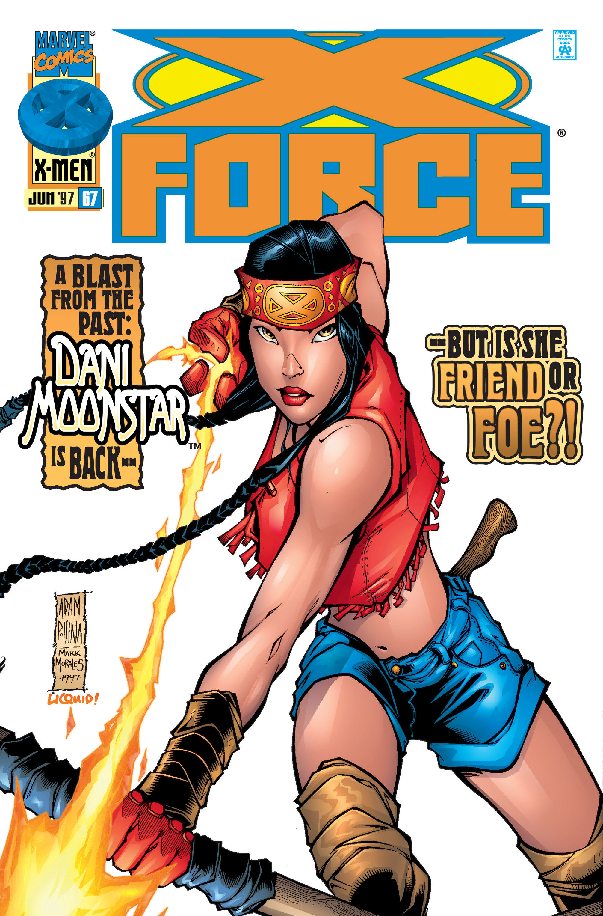 Read online X-Force (1991) comic -  Issue #67 - 1