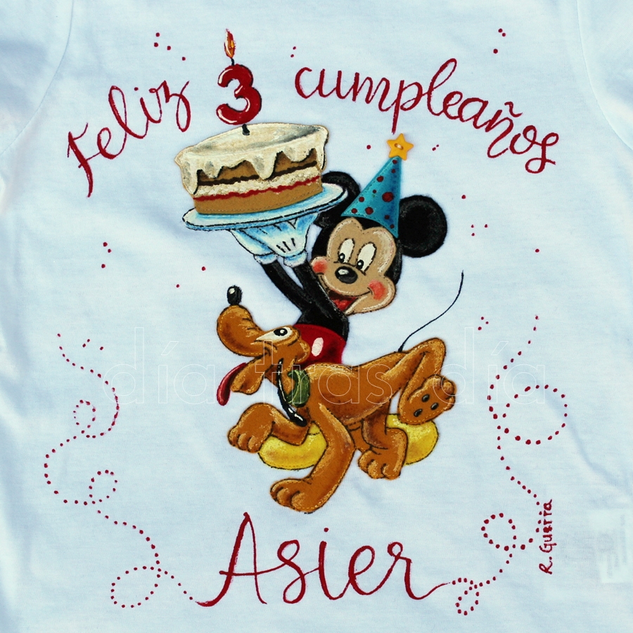Camiseta cumpleaños