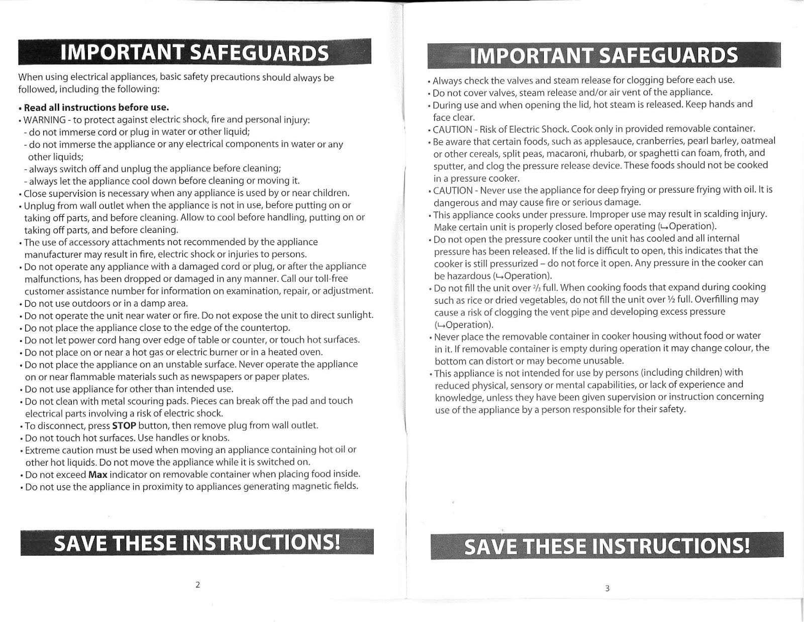 Farberware Pressure Cooker Manual Pdf