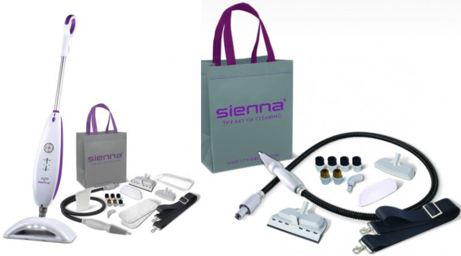 Stacy Talks & Reviews Get a deep down clean with the Sienna Luna Plus Steam Cleaning System