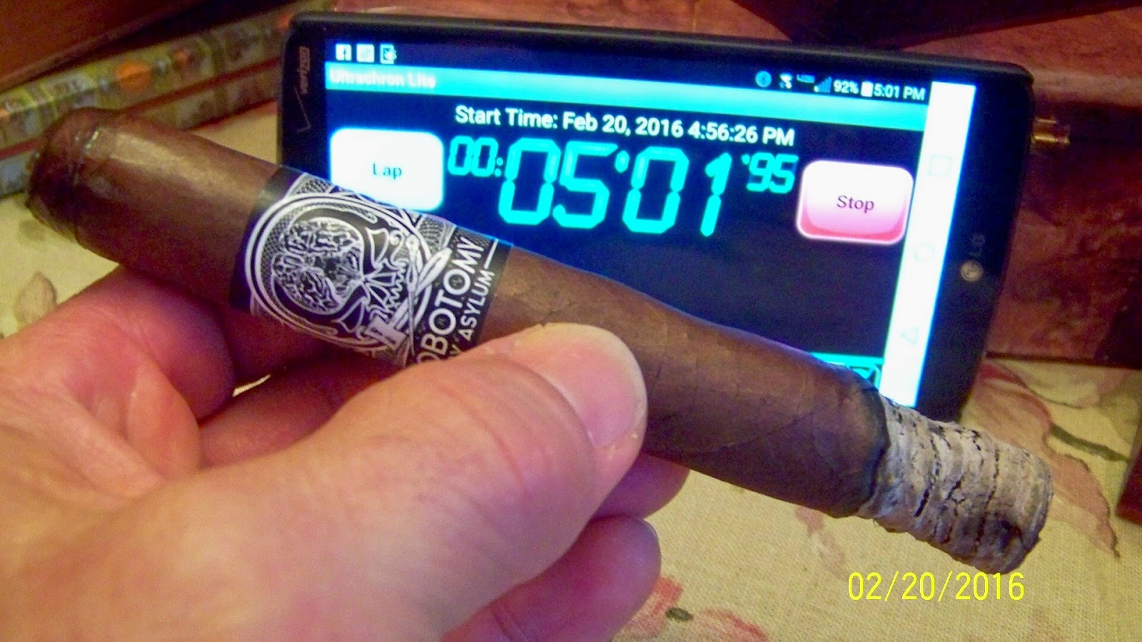 Tiny Tim's Cigar World! Asylum Lobotomy Toro (6 x 50)