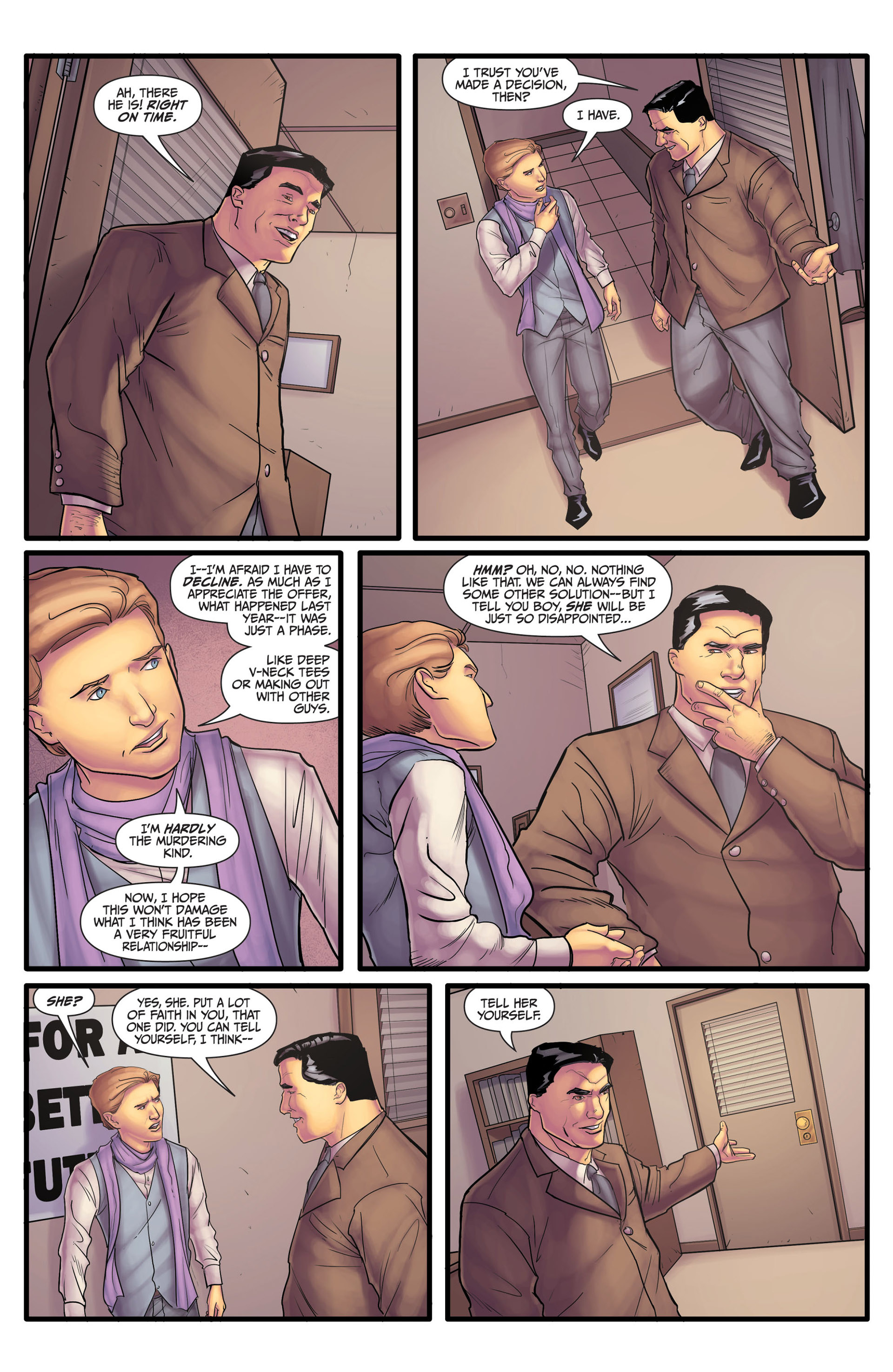 Read online Morning Glories comic -  Issue #11 - 27