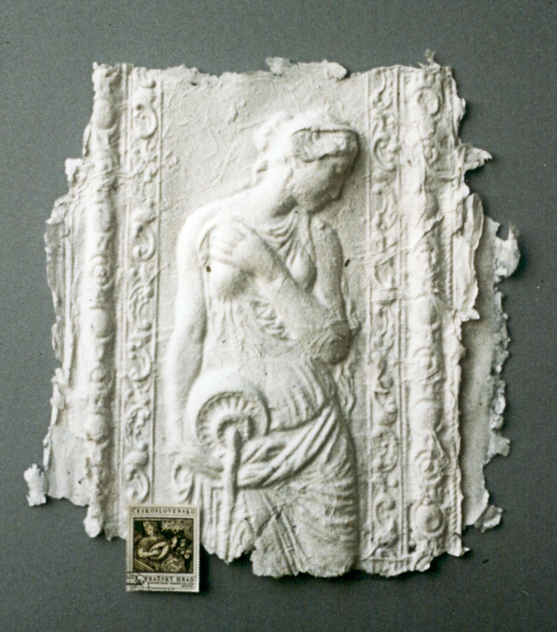 Cheryl Stevenson, Artist More Handmade Paper Cast on a 3Dimensional