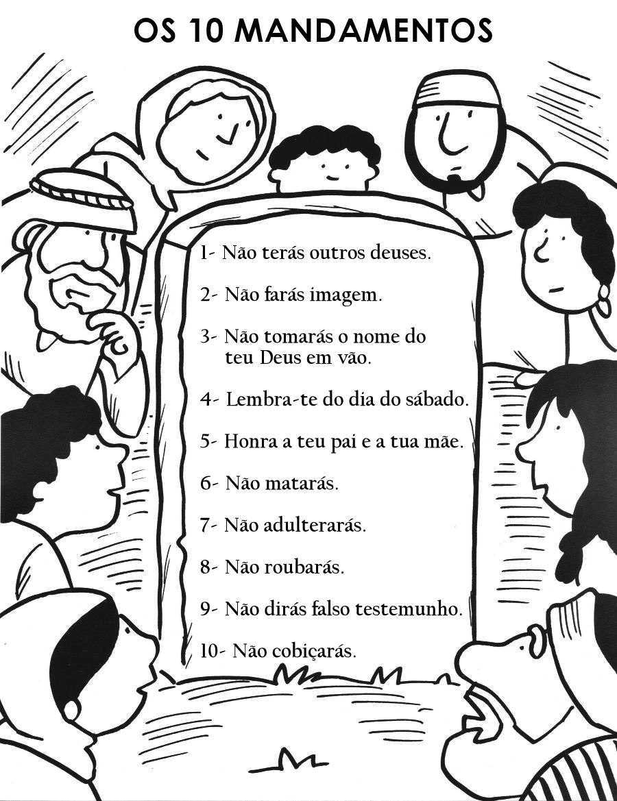 ENSINANDO A CRESCER COM CRISTO OS DEZ MANDAMENTOS