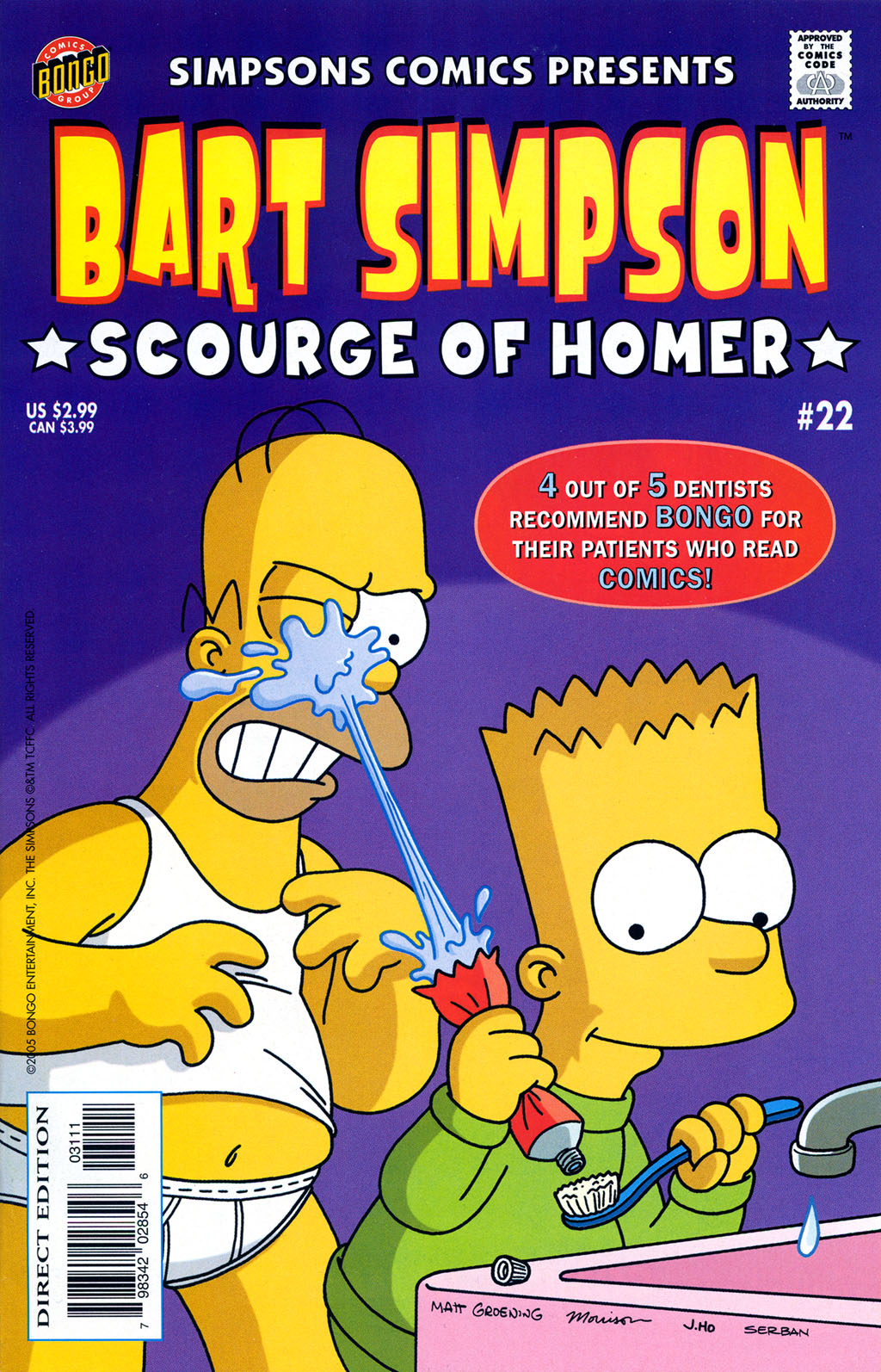 Read online Simpsons Comics Presents Bart Simpson comic -  Issue #22 - 1