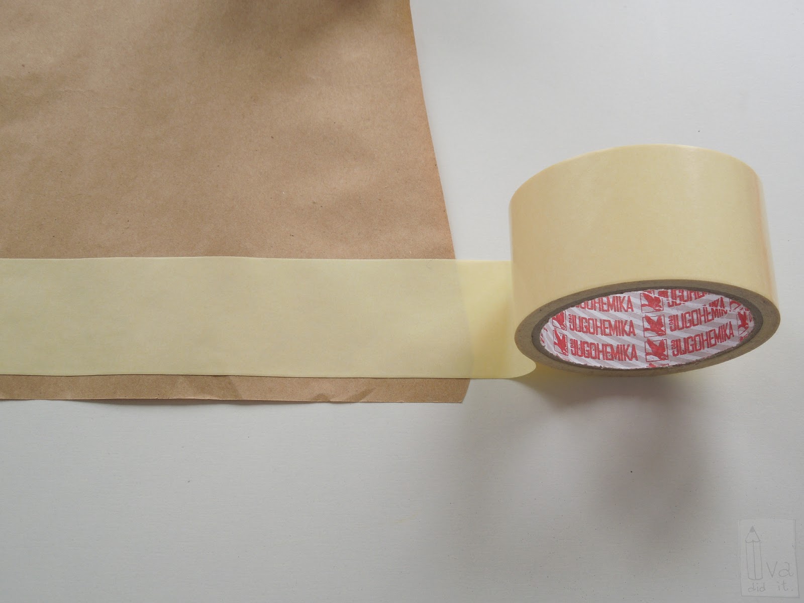 Iva did it. DIY paper tape/ washi tape