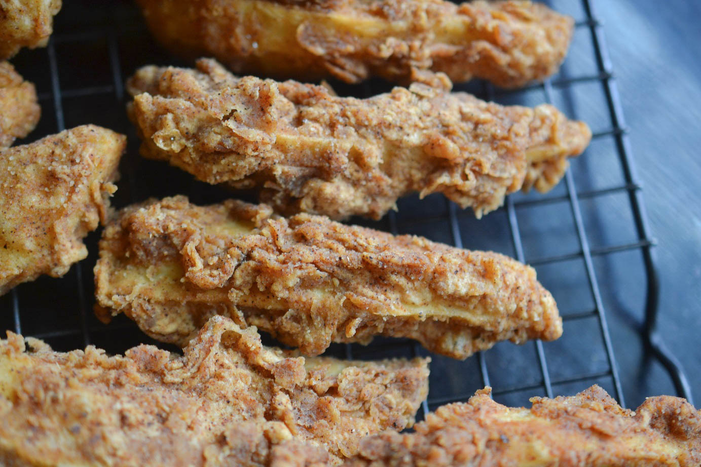 Greedy Girl Spicy Chicken fried potato wedges