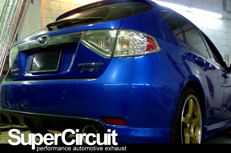 SUPERCIRCUIT Exhaust Pro Shop Subaru Impreza SGT 2.0