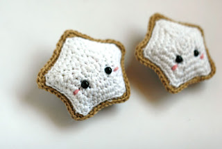 Christmas cookies crochet pattern by TomToy, Amigurumi crochet toy, Crochet ornament, Handmade DIY gift for Christmas