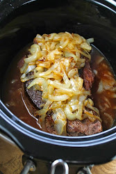 pot roast crock beef onions caramelized cooker recipes slow miss kitchen instant featured slowcookerfromscratch carb low dinners ten meals crockpot