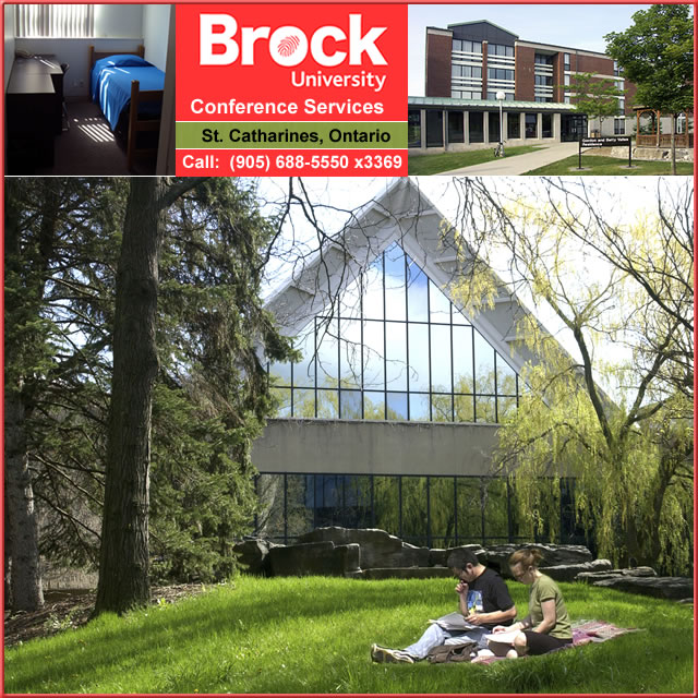 Backpackers Hostels Canada blog Brock University Conference Services, Saint Catharines Ontario
