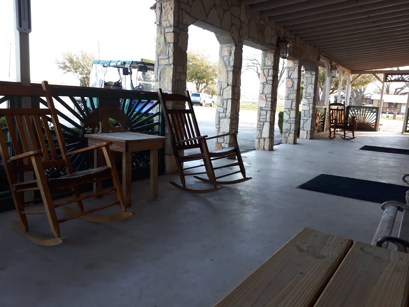 Chillin' with Patsy Walk to the Old Gas Station, Suite Wash, Rock Painting