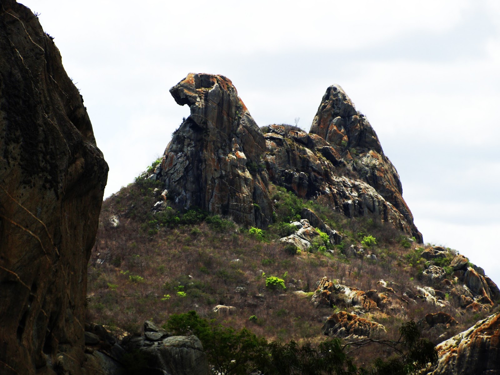 Choca pedra galinha rabo escaladas cabeça A Pedra Da Galinha Choca É Um Exemplo De Rocha