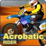 เกมส์ แข่งมอเตอร์ไซค์วิบาก Acrobatic Rider Game