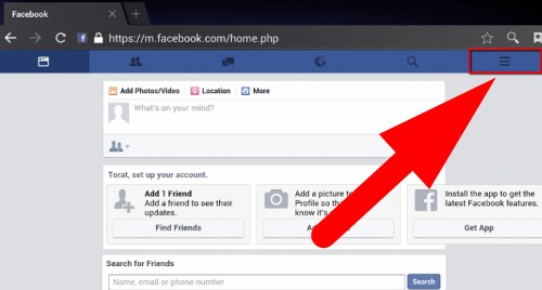 Facebook Logout Mobile Devices
