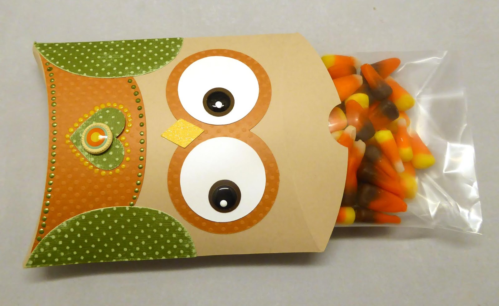 Pink Panoply Owl Treat Box Cricut Pillow Box Cut