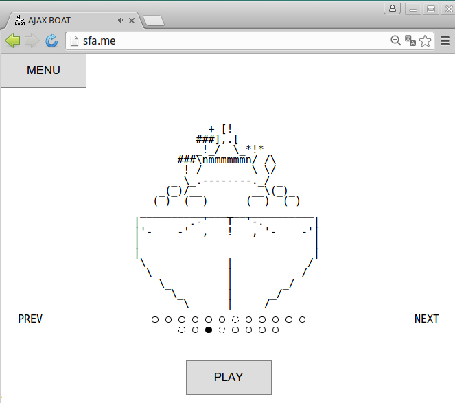 ASCII Art Boats ship ASCII Art