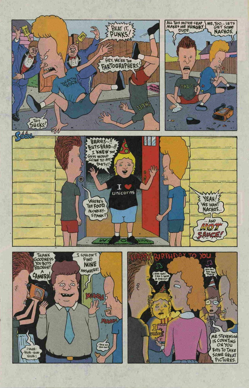 Read online Beavis and Butt-Head comic -  Issue #17 - 16
