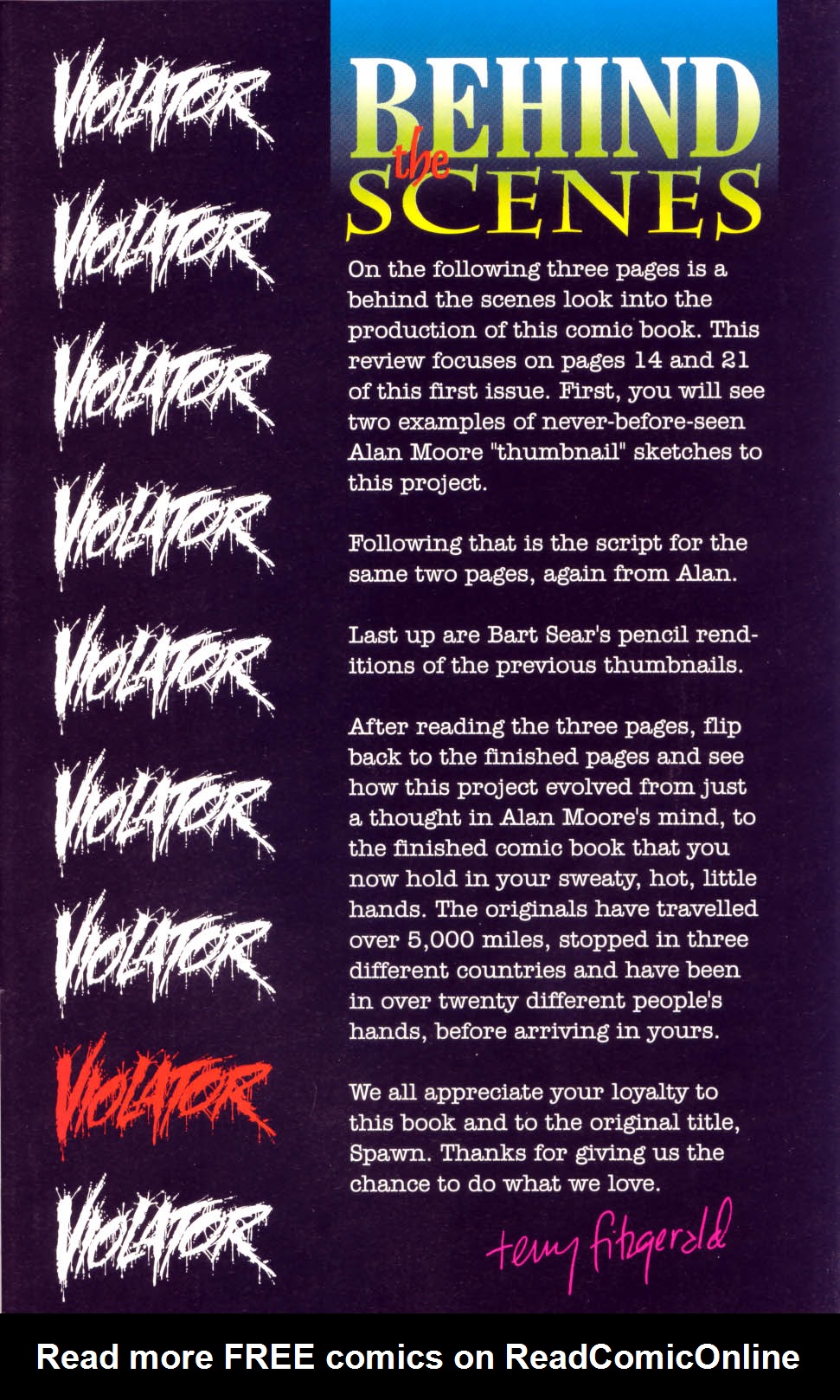 Read online Violator (1994) comic -  Issue #1 - 26