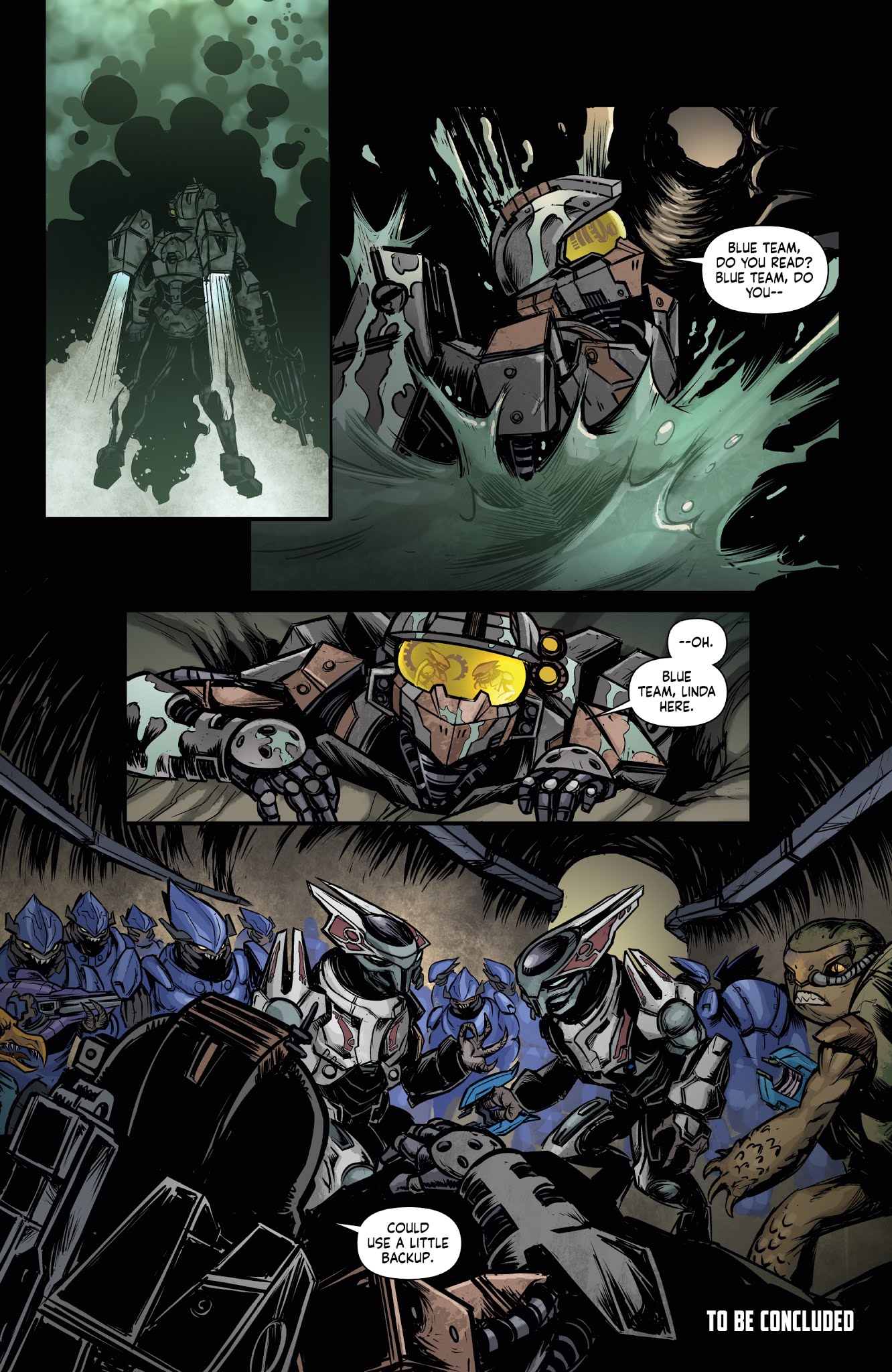 Read online Halo: Collateral Damage comic -  Issue #2 - 20
