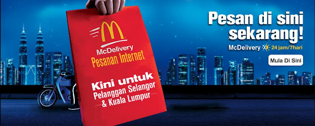 McDonald's, Pandan Mewah: McDelivery Online Food Ordering In Selangor