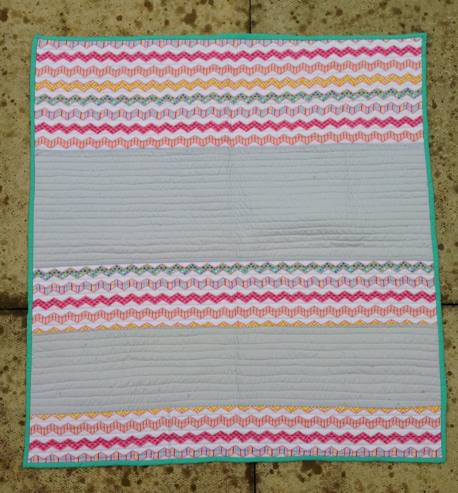 Bundles and Buttons Floor blanket for baby