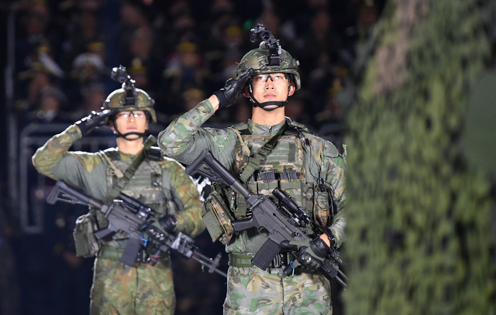 ROK Defense South Korea showcases Warrior Platform during the 70th