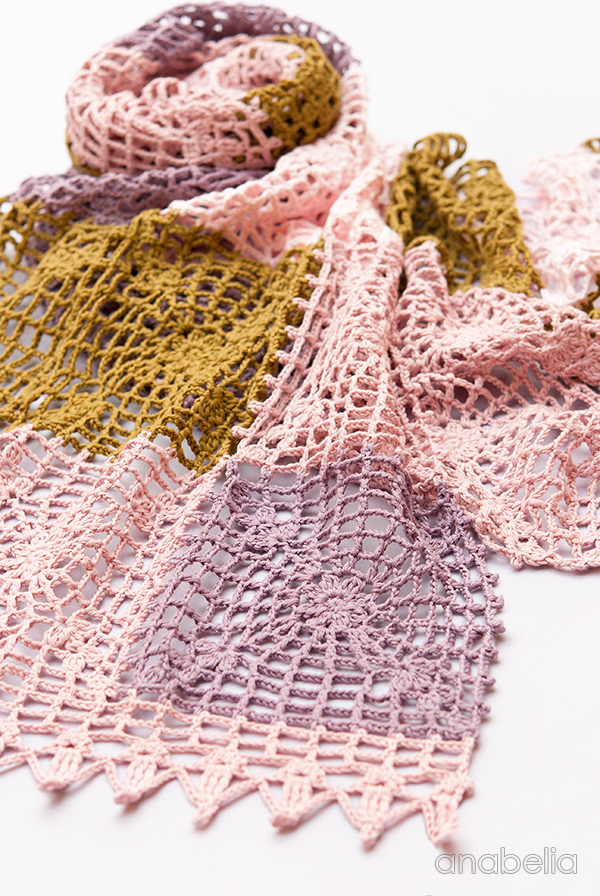 Mary crochet scarf pattern by Anabelia Craft Design Mary crochet scarf pattern by Anabelia Craft Design