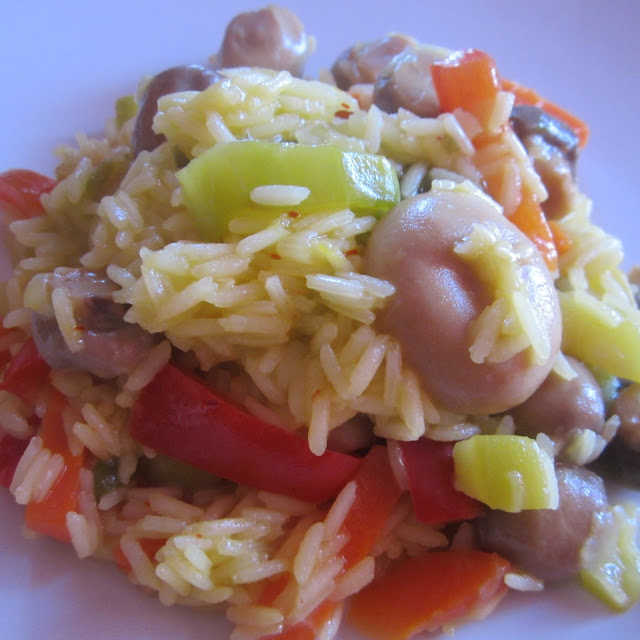 LAS RECETAS DE LA NENA ARROZ BASMATI CON VERDURAS