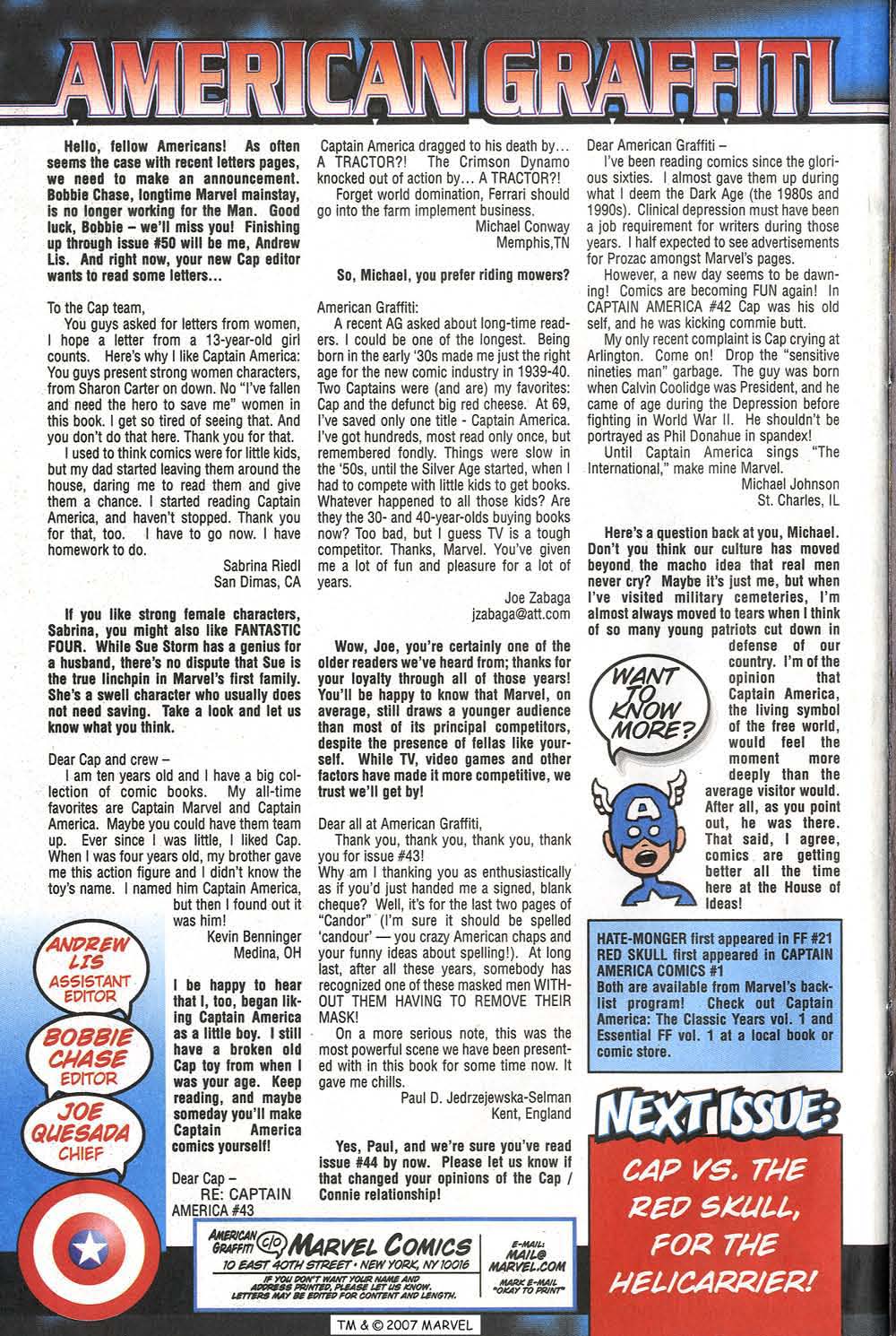 Read online Captain America (1998) comic -  Issue #47 - 34