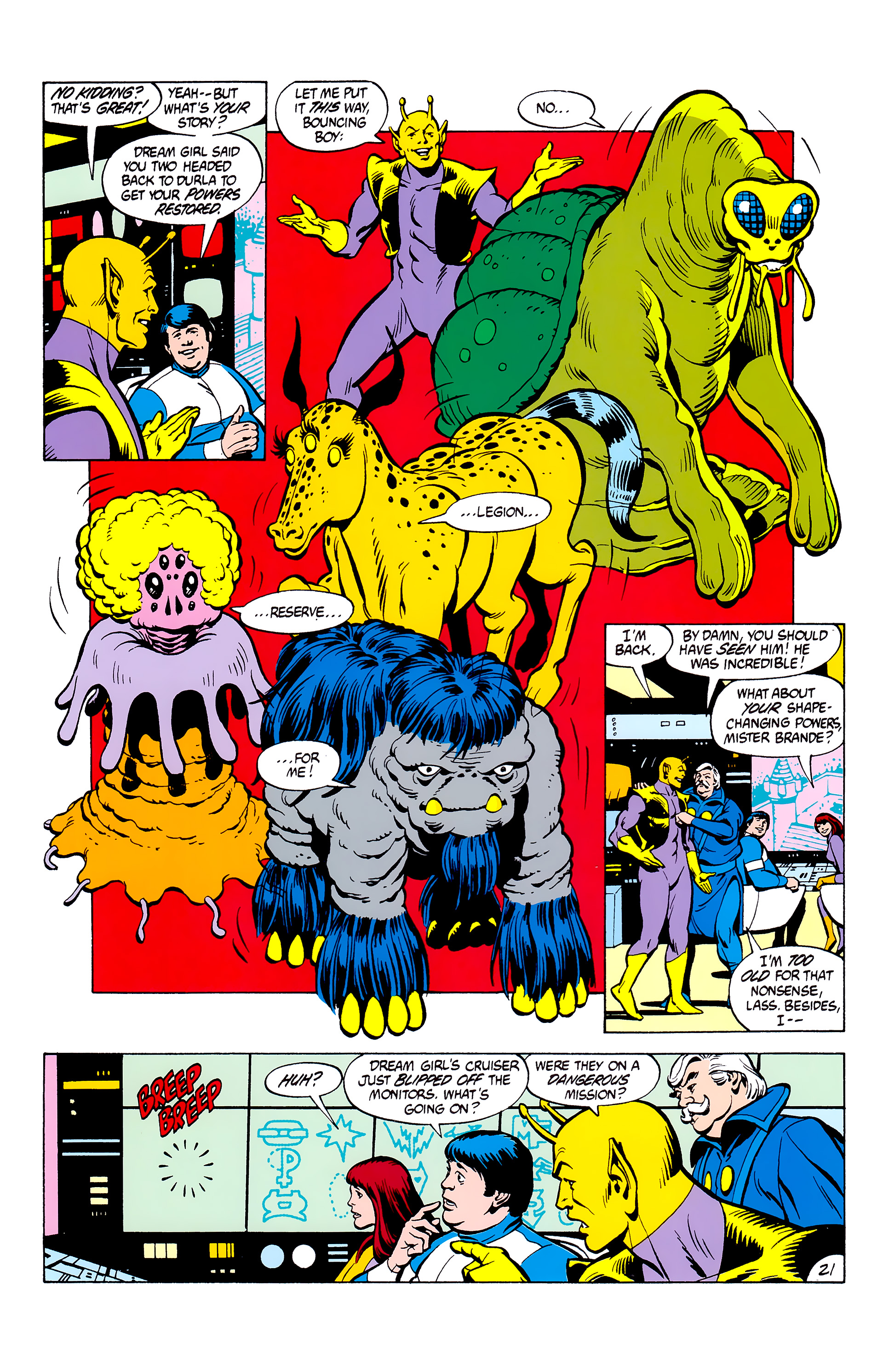 Legion of Super-Heroes (1980) _Annual_2 Page 21