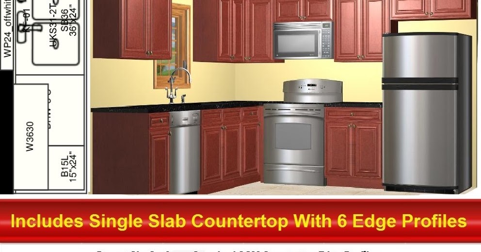 Cabinet & Countertop Installers in AZ: Mahogany Kitchen Cabinets