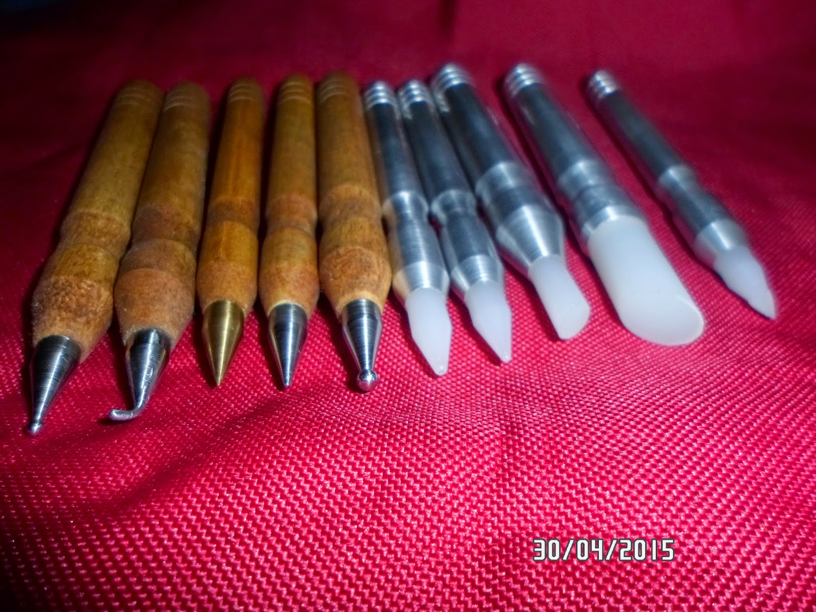 HERRAMIENTAS PARA REPUJADO EN ALUMINIO, TARJETERIA ESPAÑOLA Y APTO PARA ...